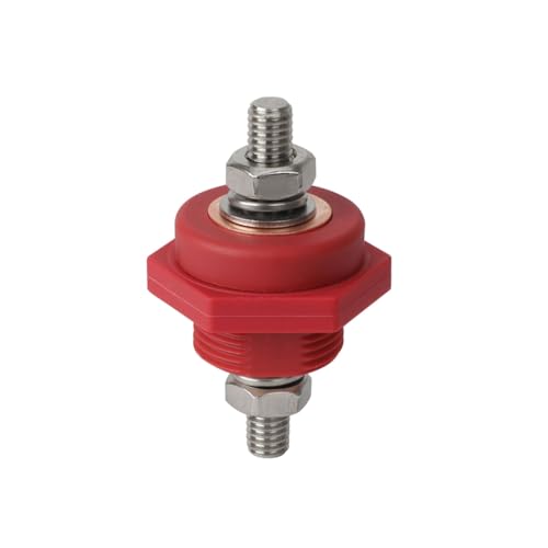 Muyilanc Auto und Wohnmobil Messing Batterie Power Junction, 3/8 Gewindebolzen, 300A 48V Gleichstrom, für Camping und Nutzung Muyilanc Auto und Wohnmobil Messing Batterie Power Junction, 3/8 Gewindebolzen, 300A 48V Gleichstrom, für Camping und Nutzung von Muyilanc
