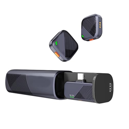 Muyilanc Mini-Mikrofon im Zeitkapsel-Design mit Stabiler 300-Meter-Übertragung für Vlogging-Live-Streaming Muyilanc Mini-Mikrofon im Zeitkapsel-Design mit Stabiler 300-Meter-Übertragung für Vlogging-Live-Streaming von Muyilanc