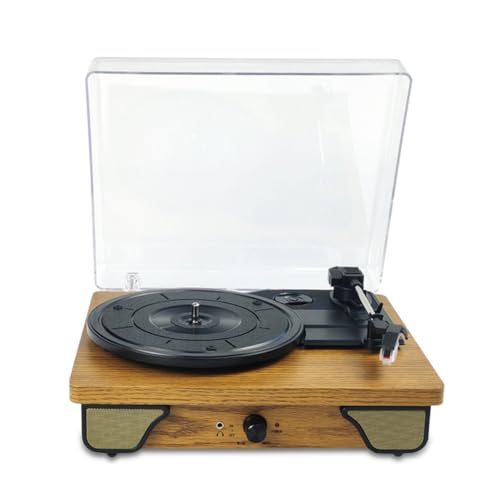 Muyilanc T03L Bluetooth-Plattenspieler, Multifunktionaler Vintage-Plattenspieler, Phonograph, Schallplatten-Audioplayer, EU Stecker A Muyilanc T03L Bluetooth-Plattenspieler, Multifunktionaler Vintage-Plattenspieler, Phonograph, Schallplatten-Audioplayer, EU Stecker A von Muyilanc