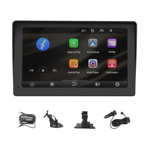 Muyilanc Tragbarer Drahtloser Carplay-Bildschirm 7-Autoradio mit Android Auto Car Multimedia-Player mit Bluetooth Muyilanc Tragbarer Drahtloser Carplay-Bildschirm 7-Autoradio mit Android Auto Car Multimedia-Player mit Bluetooth von Muyilanc