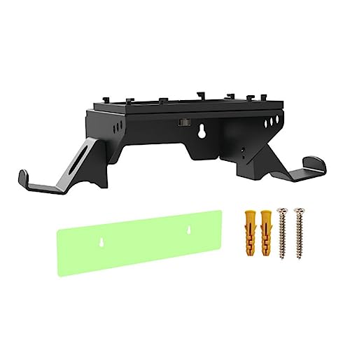 Muyilanc Wandmontierter Ständer, Host-Halterung, Display-Regalhalterung, Ersatzteile für Spielekonsolen-Host-Rack der Serie X, Gaming-Zubehör von Muyilanc