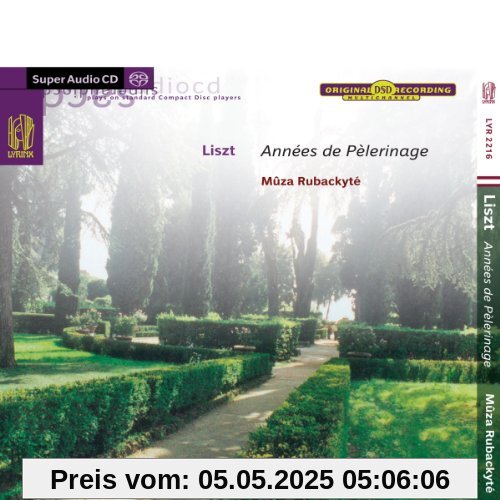 Liszt: Années de Pèlerinage von Muza Rubackyte