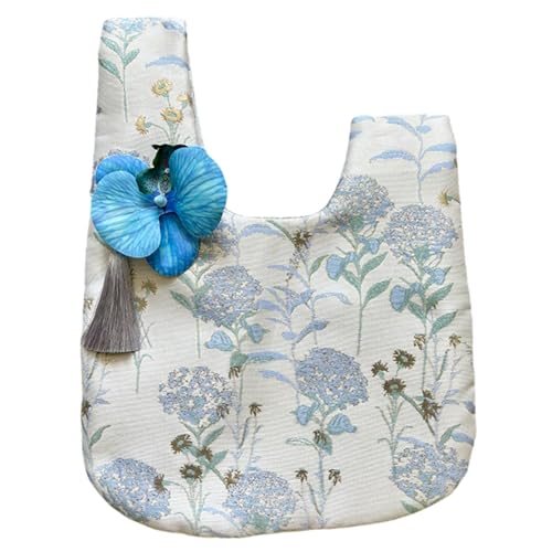 Brautdusche Geschenktüte elegante klassische Hochzeit Handtasche mit Phalaenopsis & Quasten Weiche Handgelenkstasche Tragbare Brauthandtasche für Hochzeit und Partys Brautdusche Geschenktüte elegante klassische Hochzeit Handtasche mit Phalaenopsis & Quasten Weiche Handgelenkstasche Tragbare Brauthandtasche für Hochzeit und Partys von Muzrunq
