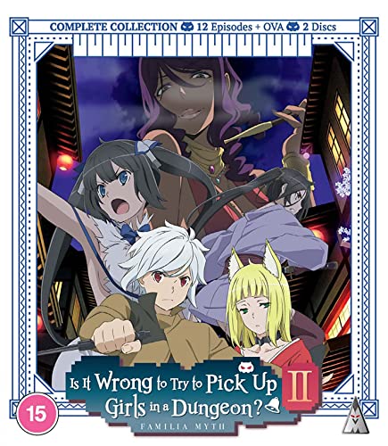 Is It Wrong To Pick Up Girls In A Dungeon S2 Blu-ray Standard Edition [2021] von Mvm