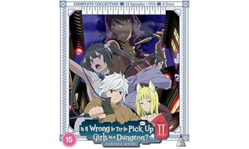 Is It Wrong To Pick Up Girls In A Dungeon S2 Blu-ray Standard Edition [2021] von Mvm