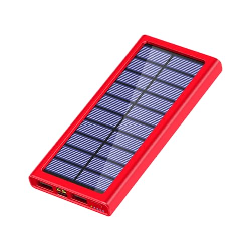 Mxshc Solarmodul Powerbank,Handy-Ladegerät | 10000mAh Externer Akku Powerbank Tragbar Für Outdoor Wandern Reisen Camping Mxshc Solarmodul Powerbank,Handy-Ladegerät | 10000mAh Externer Akku Powerbank Tragbar Für Outdoor Wandern Reisen Camping von Mxshc