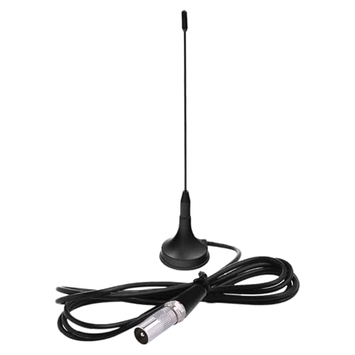 DVB-T/DVB-T2 TV Antenne DTA180 - Hochleistungs Mini Antenne mit Magnetfuß, Zimmerantenne für Receiver/Fernseher, für Digitalempfang auf Allen DVB-T2 Geräten, Schwarz DVB-T/DVB-T2 TV Antenne DTA180 - Hochleistungs Mini Antenne mit Magnetfuß, Zimmerantenne für Receiver/Fernseher, für Digitalempfang auf Allen DVB-T2 Geräten, Schwarz von MxyVrix
