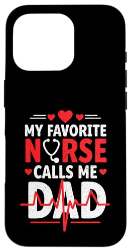 Dad Of a Nurse My Favorite Nurse Calls Me Dad Father's Day Hülle für iPhone 16 Pro Dad Of a Nurse My Favorite Nurse Calls Me Dad Father's Day Hülle für iPhone 16 Pro von My Favorite Nurse Calls Me Dad Father’s Day Nurse