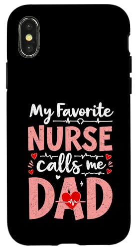 Dad Of a Nurse My Favorite Nurse Calls Me Dad Father's Day Hülle für iPhone X/XS Dad Of a Nurse My Favorite Nurse Calls Me Dad Father's Day Hülle für iPhone X/XS von My Favorite Nurse Calls Me Dad Father’s Day Nurse