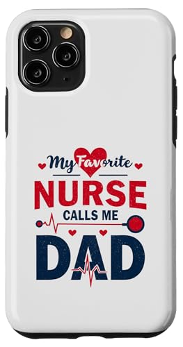 My Favorite Nurse Calls Me Dad Father's Day Dad Of a Nurse Hülle für iPhone 11 Pro My Favorite Nurse Calls Me Dad Father's Day Dad Of a Nurse Hülle für iPhone 11 Pro von My Favorite Nurse Calls Me Dad Father’s Day Nurse