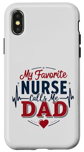 My Favorite Nurse Calls Me Dad Father's Day Dad Of a Nurse Hülle für iPhone X/XS My Favorite Nurse Calls Me Dad Father's Day Dad Of a Nurse Hülle für iPhone X/XS von My Favorite Nurse Calls Me Dad Father’s Day Nurse