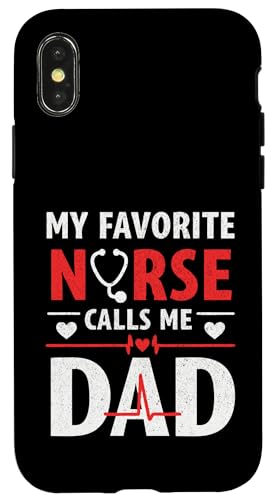 My Favorite Nurse Calls Me Dad Father's Day Dad Of a Nurse Hülle für iPhone X/XS My Favorite Nurse Calls Me Dad Father's Day Dad Of a Nurse Hülle für iPhone X/XS von My Favorite Nurse Calls Me Dad Father’s Day Nurse
