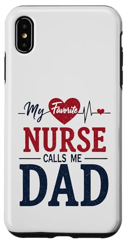 My Favorite Nurse Calls Me Dad Funny Father's Day Nurse Dad Hülle für iPhone XS Max My Favorite Nurse Calls Me Dad Funny Father's Day Nurse Dad Hülle für iPhone XS Max von My Favorite Nurse Calls Me Dad Father’s Day Nurse