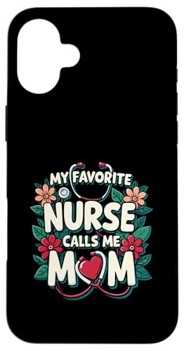 My Favorite Nurse Calls Me Mom Hülle für iPhone 16 Plus My Favorite Nurse Calls Me Mom Hülle für iPhone 16 Plus von My Favorite Nurse Calls Me Mom Funny Ideas