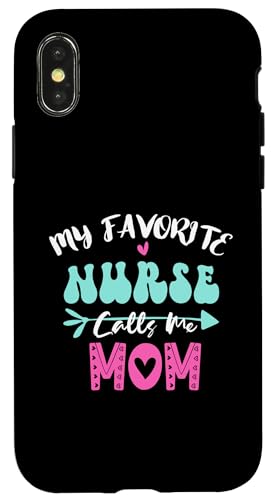 My Favorite Nurse Calls Me Mom Hülle für iPhone X/XS My Favorite Nurse Calls Me Mom Hülle für iPhone X/XS von My Favorite Nurse Calls Me Mom Funny Ideas