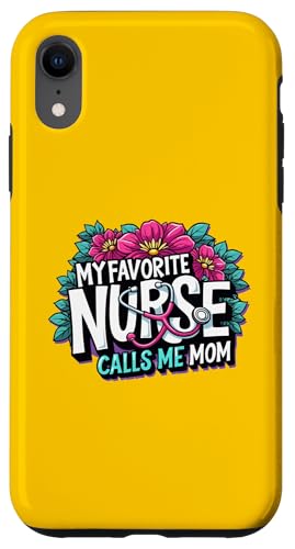 My Favorite Nurse Calls Me Mom Hülle für iPhone XR My Favorite Nurse Calls Me Mom Hülle für iPhone XR von My Favorite Nurse Calls Me Mom Funny Ideas