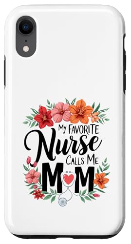 My Favorite Nurse Calls Me Mom Hülle für iPhone XR My Favorite Nurse Calls Me Mom Hülle für iPhone XR von My Favorite Nurse Calls Me Mom Funny Ideas