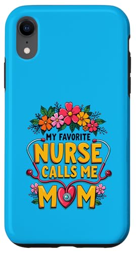 My Favorite Nurse Calls Me Mom Hülle für iPhone XR My Favorite Nurse Calls Me Mom Hülle für iPhone XR von My Favorite Nurse Calls Me Mom Funny Ideas