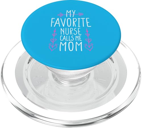 My Favorite Nurse Calls Me Mom PopSockets PopGrip für MagSafe My Favorite Nurse Calls Me Mom PopSockets PopGrip für MagSafe von My Favorite Nurse Calls Me Mom Funny Ideas