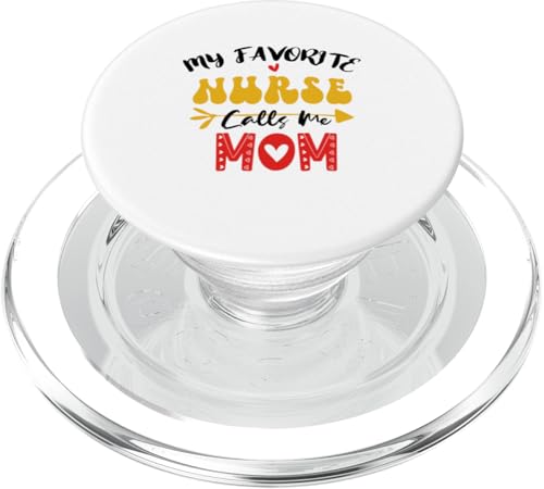 My Favorite Nurse Calls Me Mom PopSockets PopGrip für MagSafe My Favorite Nurse Calls Me Mom PopSockets PopGrip für MagSafe von My Favorite Nurse Calls Me Mom Funny Ideas