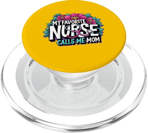 My Favorite Nurse Calls Me Mom PopSockets PopGrip für MagSafe My Favorite Nurse Calls Me Mom PopSockets PopGrip für MagSafe von My Favorite Nurse Calls Me Mom Funny Ideas