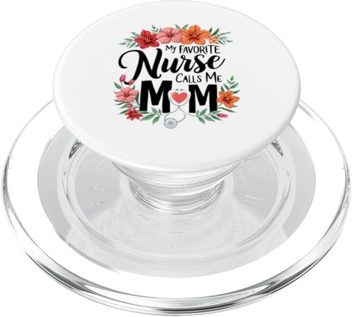 My Favorite Nurse Calls Me Mom PopSockets PopGrip für MagSafe My Favorite Nurse Calls Me Mom PopSockets PopGrip für MagSafe von My Favorite Nurse Calls Me Mom Funny Ideas