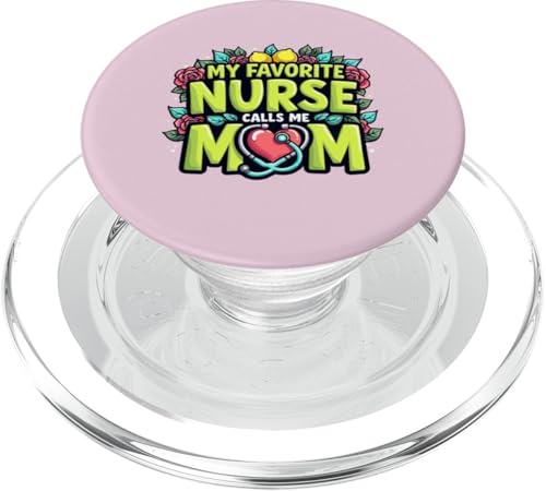 My Favorite Nurse Calls Me Mom PopSockets PopGrip für MagSafe My Favorite Nurse Calls Me Mom PopSockets PopGrip für MagSafe von My Favorite Nurse Calls Me Mom Funny Ideas