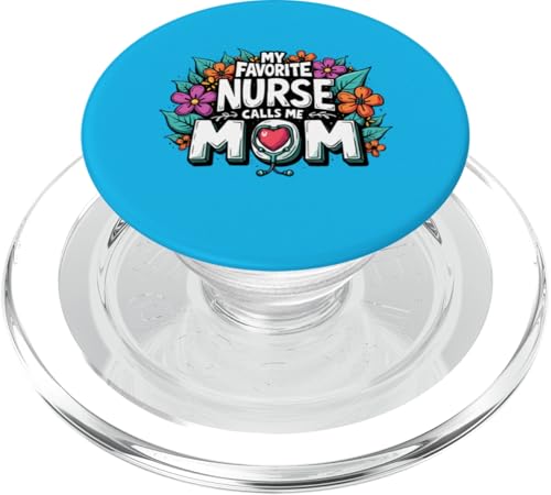 My Favorite Nurse Calls Me Mom PopSockets PopGrip für MagSafe My Favorite Nurse Calls Me Mom PopSockets PopGrip für MagSafe von My Favorite Nurse Calls Me Mom Funny Ideas