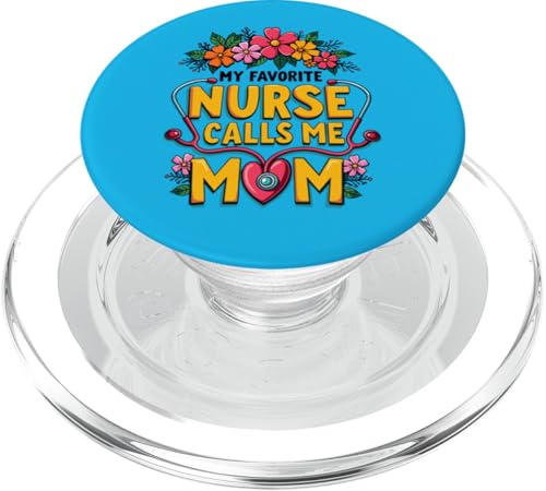 My Favorite Nurse Calls Me Mom PopSockets PopGrip für MagSafe My Favorite Nurse Calls Me Mom PopSockets PopGrip für MagSafe von My Favorite Nurse Calls Me Mom Funny Ideas