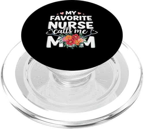 My Favorite Nurse Calls Me Mom PopSockets PopGrip für MagSafe My Favorite Nurse Calls Me Mom PopSockets PopGrip für MagSafe von My Favorite Nurse Calls Me Mom Funny Ideas