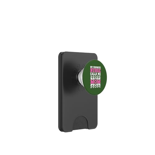 My Favorite Nurse Calls Me Mom PopSockets PopWallet für MagSafe My Favorite Nurse Calls Me Mom PopSockets PopWallet für MagSafe von My Favorite Nurse Calls Me Mom Funny Ideas