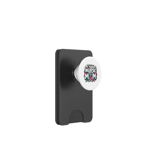 My Favorite Nurse Calls Me Mom PopSockets PopWallet für MagSafe von My Favorite Nurse Calls Me Mom Funny Ideas