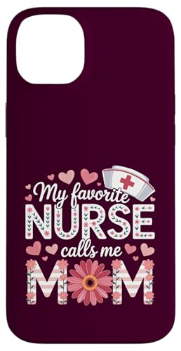 My Favorite Nurse Calls Me Mom Shirt Mother's Day Mom Flower Hülle für iPhone 14 Plus My Favorite Nurse Calls Me Mom Shirt Mother's Day Mom Flower Hülle für iPhone 14 Plus von My Favorite Nurse Calls Me Mom Mothers Day Mom tee
