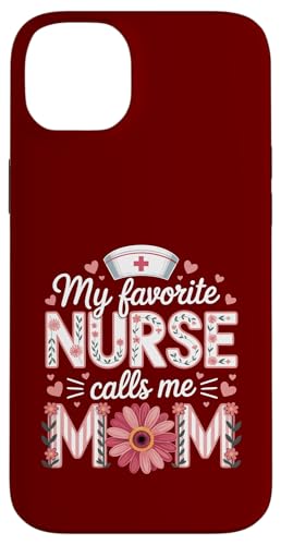 My Favorite Nurse Calls Me Mom Shirt Mother's Day Mom Flower Hülle für iPhone 14 Plus My Favorite Nurse Calls Me Mom Shirt Mother's Day Mom Flower Hülle für iPhone 14 Plus von My Favorite Nurse Calls Me Mom Mothers Day Mom tee