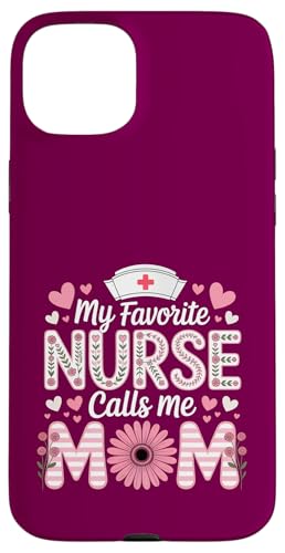 My Favorite Nurse Calls Me Mom Shirt Mother's Day Mom Flower Hülle für iPhone 15 Plus My Favorite Nurse Calls Me Mom Shirt Mother's Day Mom Flower Hülle für iPhone 15 Plus von My Favorite Nurse Calls Me Mom Mothers Day Mom tee