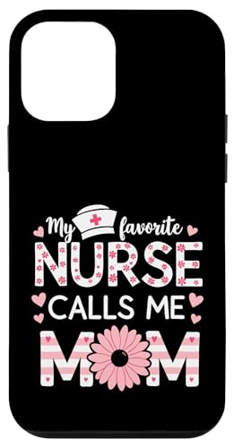 My Favorite Nurse Calls Me Mom Shirt für Muttertag Mama Hülle für iPhone 12 mini von My Favorite Nurse Calls Me Mom Mothers Day Mom tee