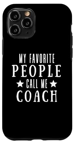 Meine Lieblingsleute nennen mich Coach Lustiges Vatertags-Coaching Hülle für iPhone 11 Pro Meine Lieblingsleute nennen mich Coach Lustiges Vatertags-Coaching Hülle für iPhone 11 Pro von My Favorite People Call Me Coach Father's Day 2025