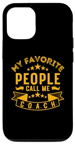 Meine Lieblingsleute nennen mich Coach Lustiges Vatertags-Coaching Hülle für iPhone 12/12 Pro Meine Lieblingsleute nennen mich Coach Lustiges Vatertags-Coaching Hülle für iPhone 12/12 Pro von My Favorite People Call Me Coach Father's Day 2025