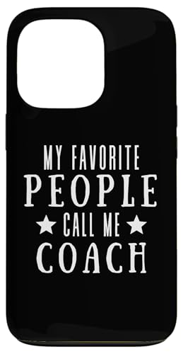 Meine Lieblingsleute nennen mich Coach Lustiges Vatertags-Coaching Hülle für iPhone 13 Pro Meine Lieblingsleute nennen mich Coach Lustiges Vatertags-Coaching Hülle für iPhone 13 Pro von My Favorite People Call Me Coach Father's Day 2025