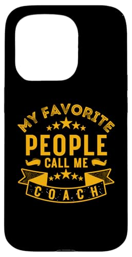 Meine Lieblingsleute nennen mich Coach Lustiges Vatertags-Coaching Hülle für iPhone 15 Pro Meine Lieblingsleute nennen mich Coach Lustiges Vatertags-Coaching Hülle für iPhone 15 Pro von My Favorite People Call Me Coach Father's Day 2025