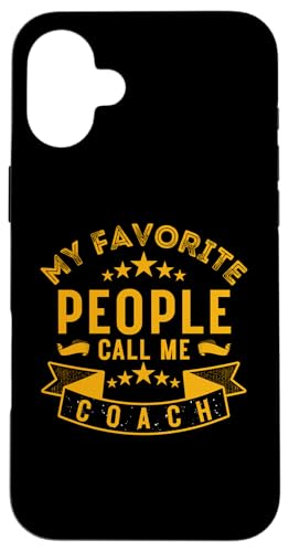 Meine Lieblingsleute nennen mich Coach Lustiges Vatertags-Coaching Hülle für iPhone 16 Plus Meine Lieblingsleute nennen mich Coach Lustiges Vatertags-Coaching Hülle für iPhone 16 Plus von My Favorite People Call Me Coach Father's Day 2025