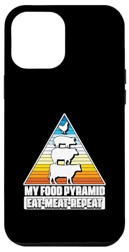 My Food Pyramid Meat Eater Barbecue Lover Grillen BBQ Hülle für iPhone 12 Pro Max von My Food Pyramid BBQ Meat Eater Gift