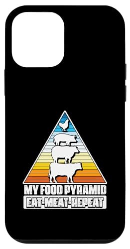My Food Pyramid Meat Eater Barbecue Lover Grillen BBQ Hülle für iPhone 12 mini von My Food Pyramid BBQ Meat Eater Gift