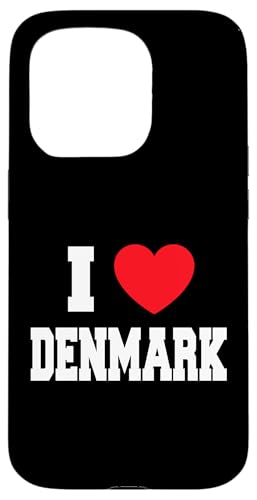 Ich liebe Dänemark Hülle für iPhone 15 Pro von My Heart