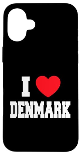 Ich liebe Dänemark Hülle für iPhone 16 Plus Ich liebe Dänemark Hülle für iPhone 16 Plus von My Heart
