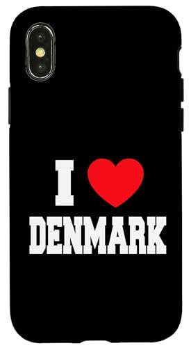 Ich liebe Dänemark Hülle für iPhone X/XS Ich liebe Dänemark Hülle für iPhone X/XS von My Heart