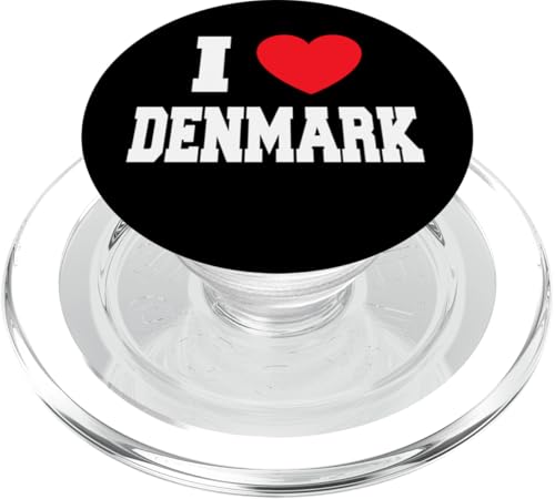 Ich liebe Dänemark PopSockets PopGrip für MagSafe Ich liebe Dänemark PopSockets PopGrip für MagSafe von My Heart