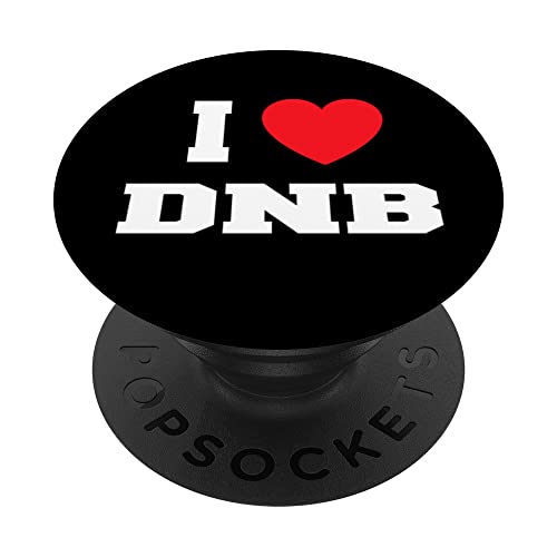 Ich liebe DnB PopSockets mit austauschbarem PopGrip Ich liebe DnB PopSockets mit austauschbarem PopGrip von My Heart