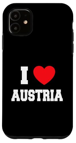 Ich liebe Österreich Hülle für iPhone 11 Ich liebe Österreich Hülle für iPhone 11 von My Heart