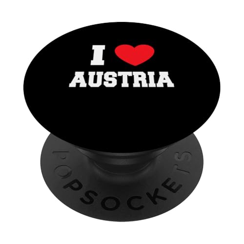 Ich liebe Österreich PopSockets Klebender PopGrip von My Heart